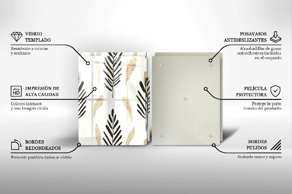 Chopping board Boho plants