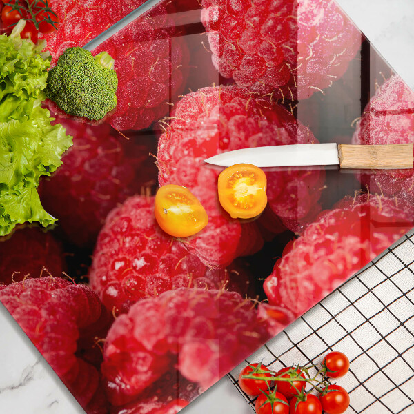 Chopping board Raspberry fruit