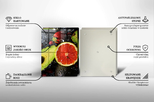 Chopping board Fruits and vegetables