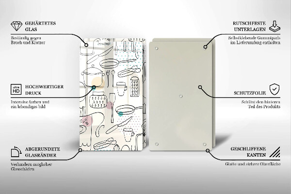 Worktop protector Kitchen accessories