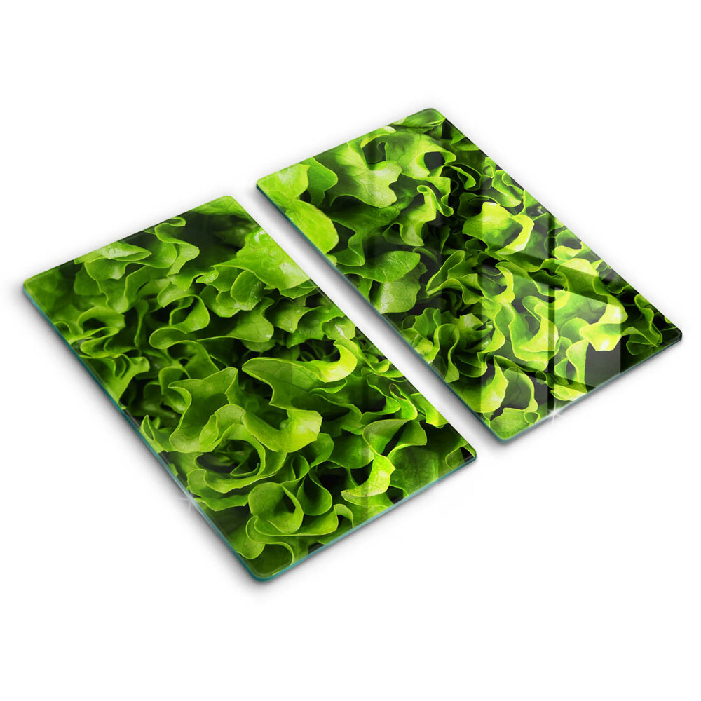 Worktop protector Green lettuce leaves