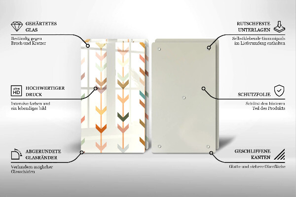 Worktop protector Geometric elements