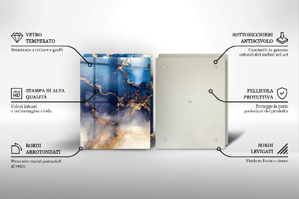 Worktop protector Marble abstraction