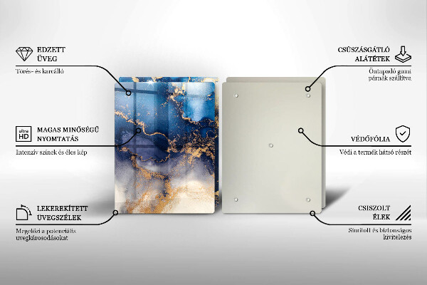 Worktop protector Marble abstraction