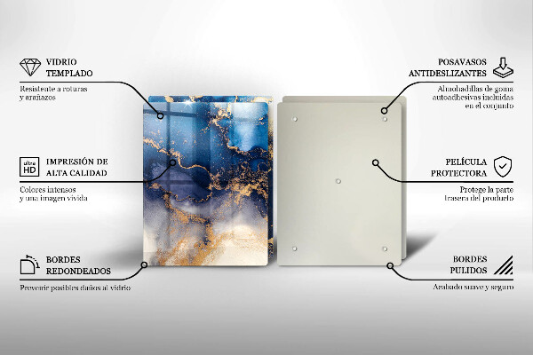 Worktop protector Marble abstraction