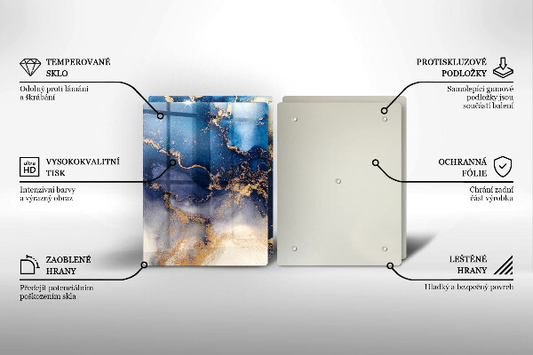 Worktop protector Marble abstraction