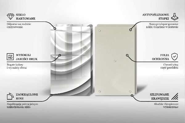 Worktop protector Geometric lines