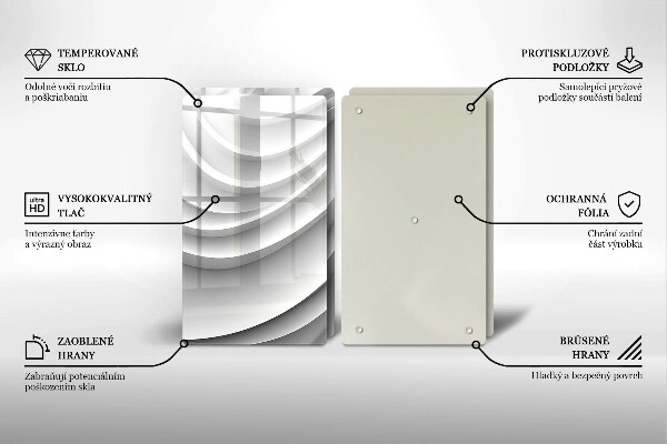 Worktop protector Geometric lines