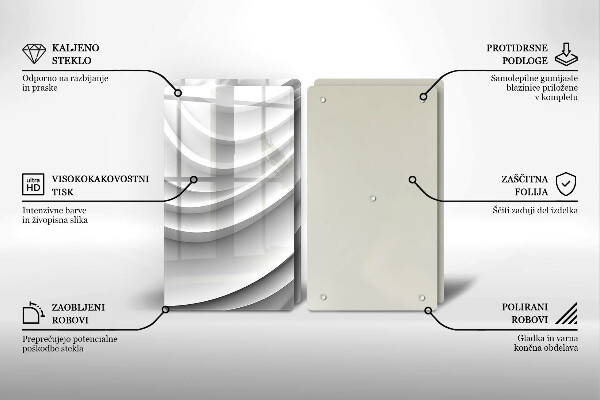 Worktop protector Geometric lines