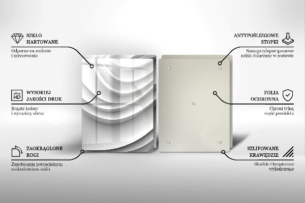 Worktop protector Geometric lines