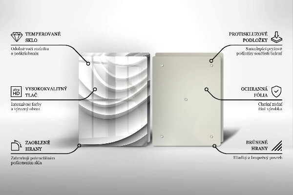 Worktop protector Geometric lines