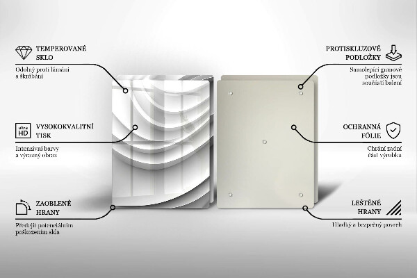 Worktop protector Geometric lines