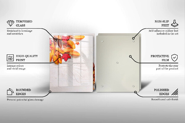 Worktop protector Autumn leaves