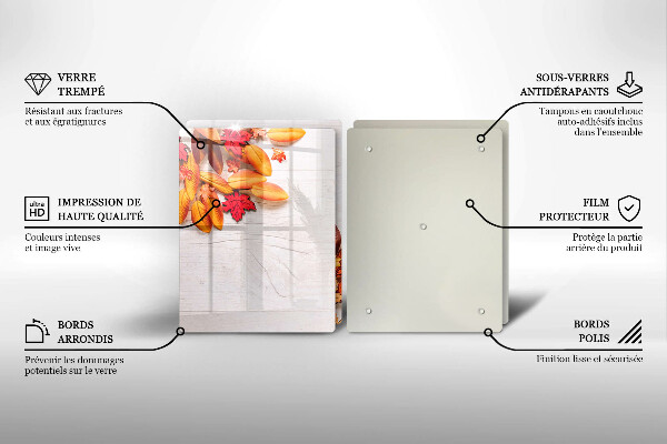 Worktop protector Autumn leaves