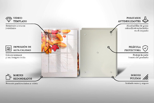 Worktop protector Autumn leaves