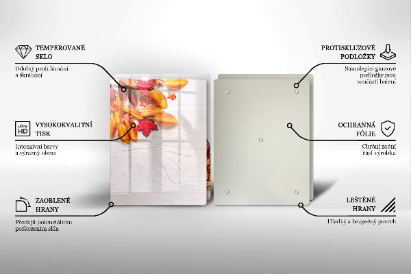 Worktop protector Autumn leaves