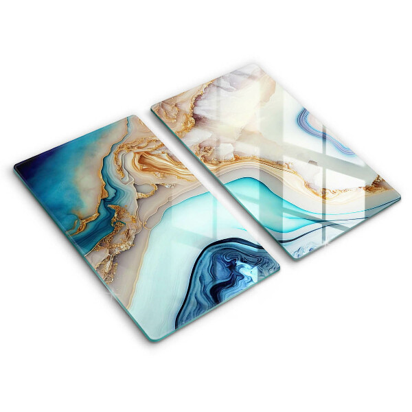 Worktop protector Multicolored marble