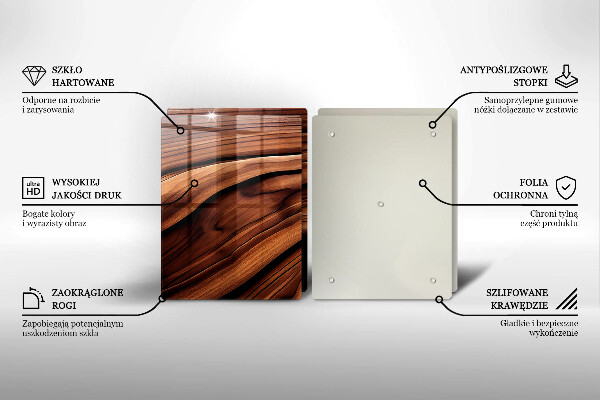 Worktop protector Wood structure