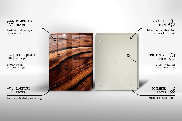 Worktop protector Wood structure