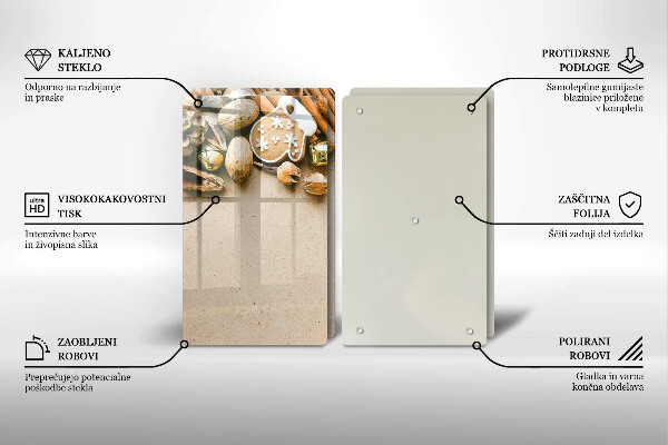 Worktop protector Christmas decorations