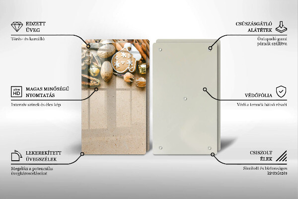 Worktop protector Christmas decorations