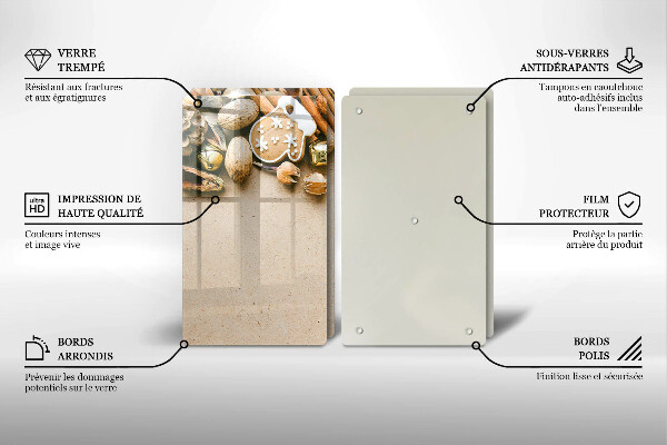 Worktop protector Christmas decorations