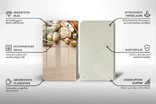 Worktop protector Christmas decorations