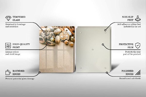 Worktop protector Christmas decorations