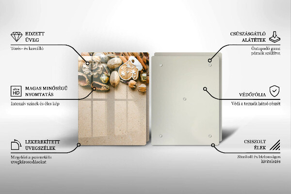 Worktop protector Christmas decorations