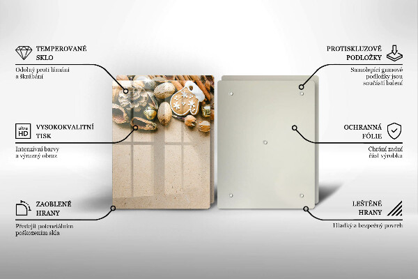 Worktop protector Christmas decorations