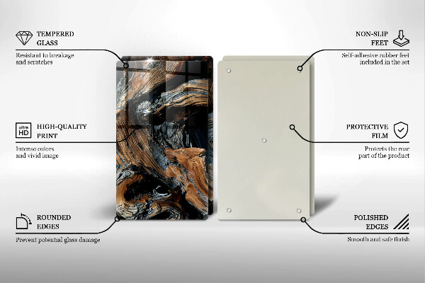 Worktop protector Abstract pattern