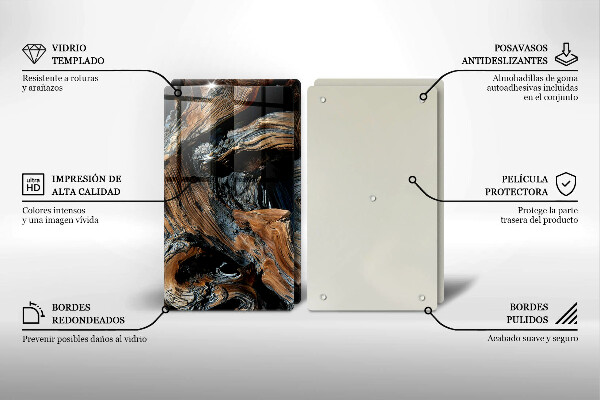 Worktop protector Abstract pattern