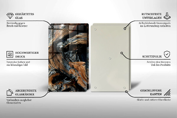 Worktop protector Abstract pattern