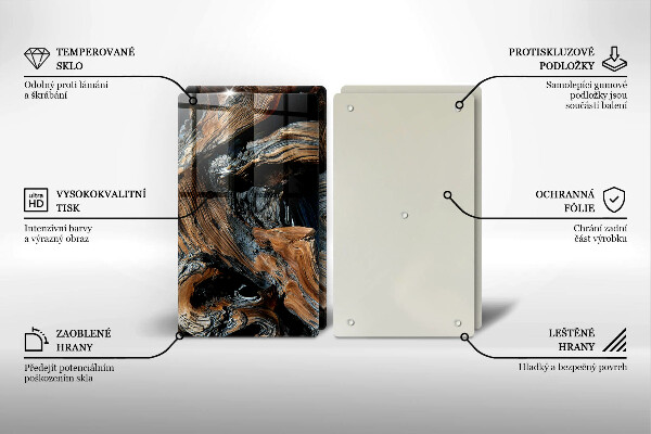 Worktop protector Abstract pattern