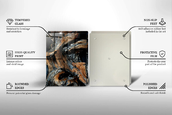 Worktop protector Abstract pattern