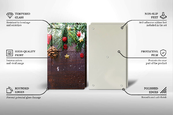 Worktop protector Christmas decoration