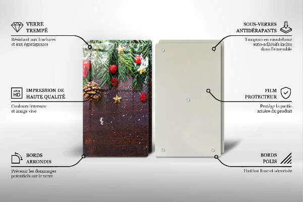 Worktop protector Christmas decoration