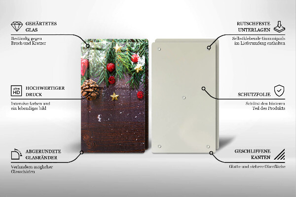 Worktop protector Christmas decoration