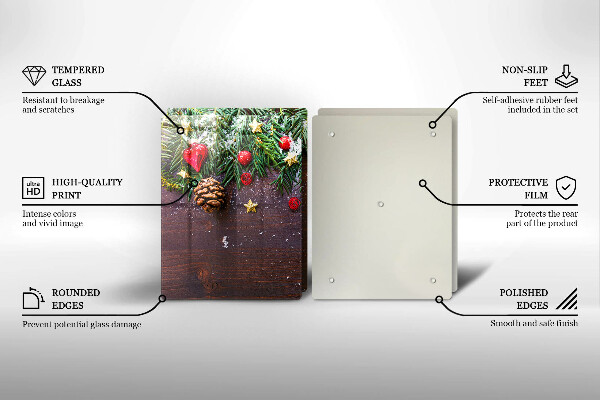 Worktop protector Christmas decoration