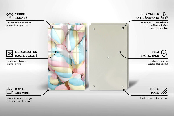 Worktop protector Colorful foams