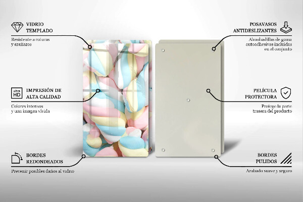 Worktop protector Colorful foams