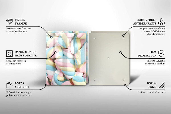 Worktop protector Colorful foams