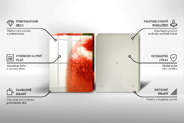 Worktop protector Red pepper