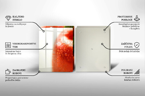 Worktop protector Red pepper