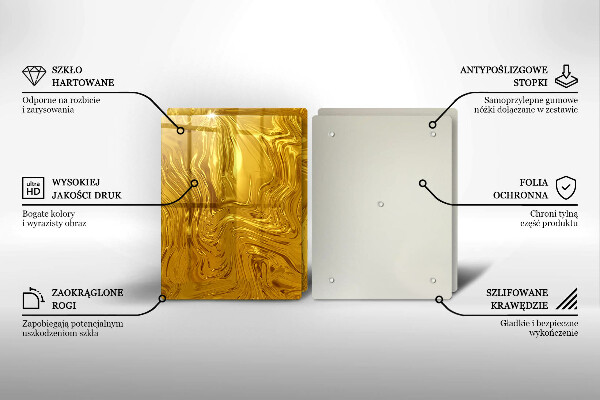 Worktop protector Golden texture