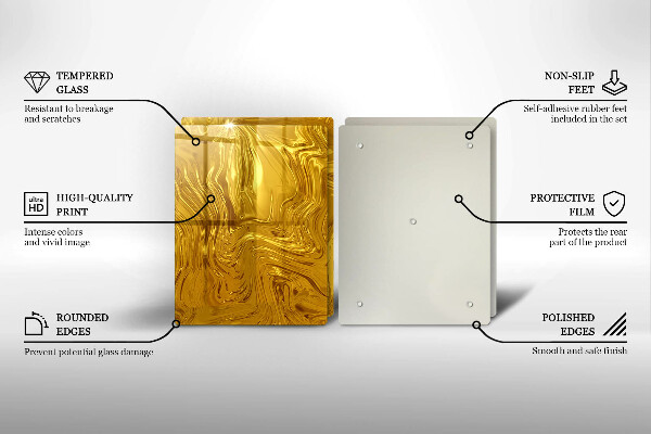 Worktop protector Golden texture