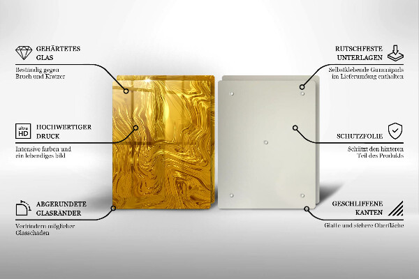 Worktop protector Golden texture