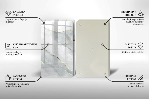 Worktop protector Stone texture