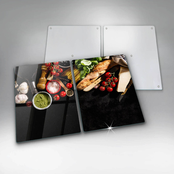 Worktop protector Italian ingredients and spices