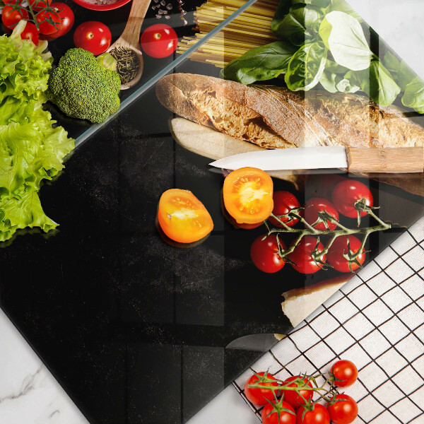 Worktop protector Italian ingredients and spices
